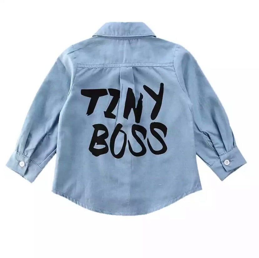 TINY BOSS Long Sleeve Shirt