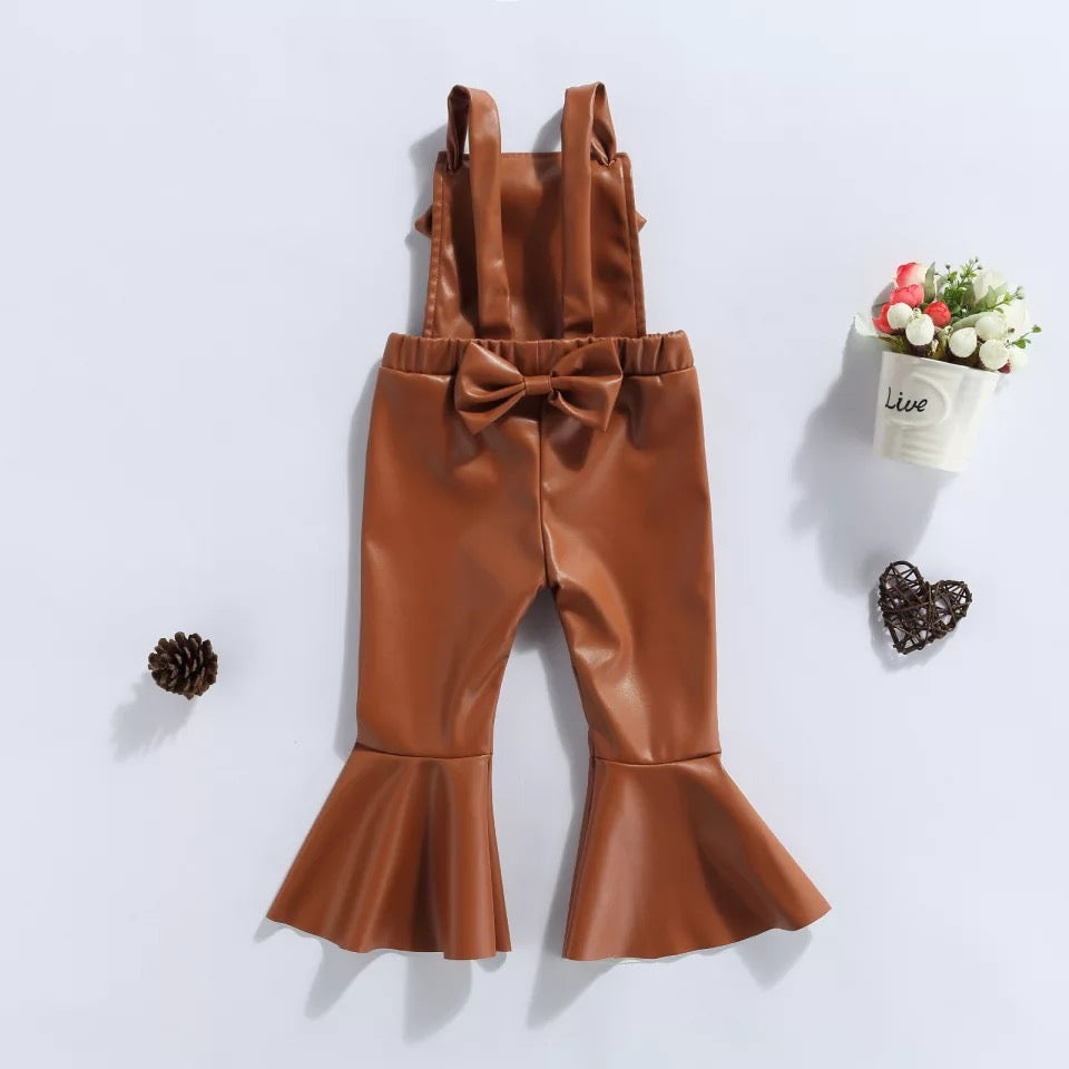 Leather Jumpsuit